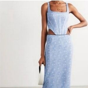 Miaou Moni Skirt in Blue Victoire